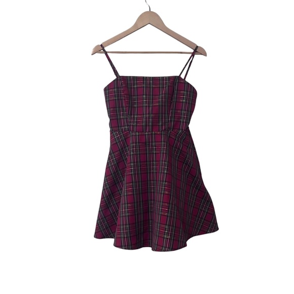 Altar'd State Dresses & Skirts - NWOT Altar'd State Women's Plaid Sleeveless Dress Size XS